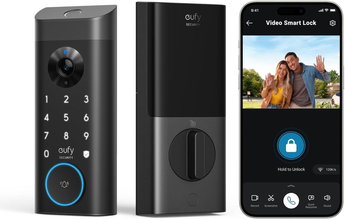 Anker Eufy Security E330 Video Lock Gray