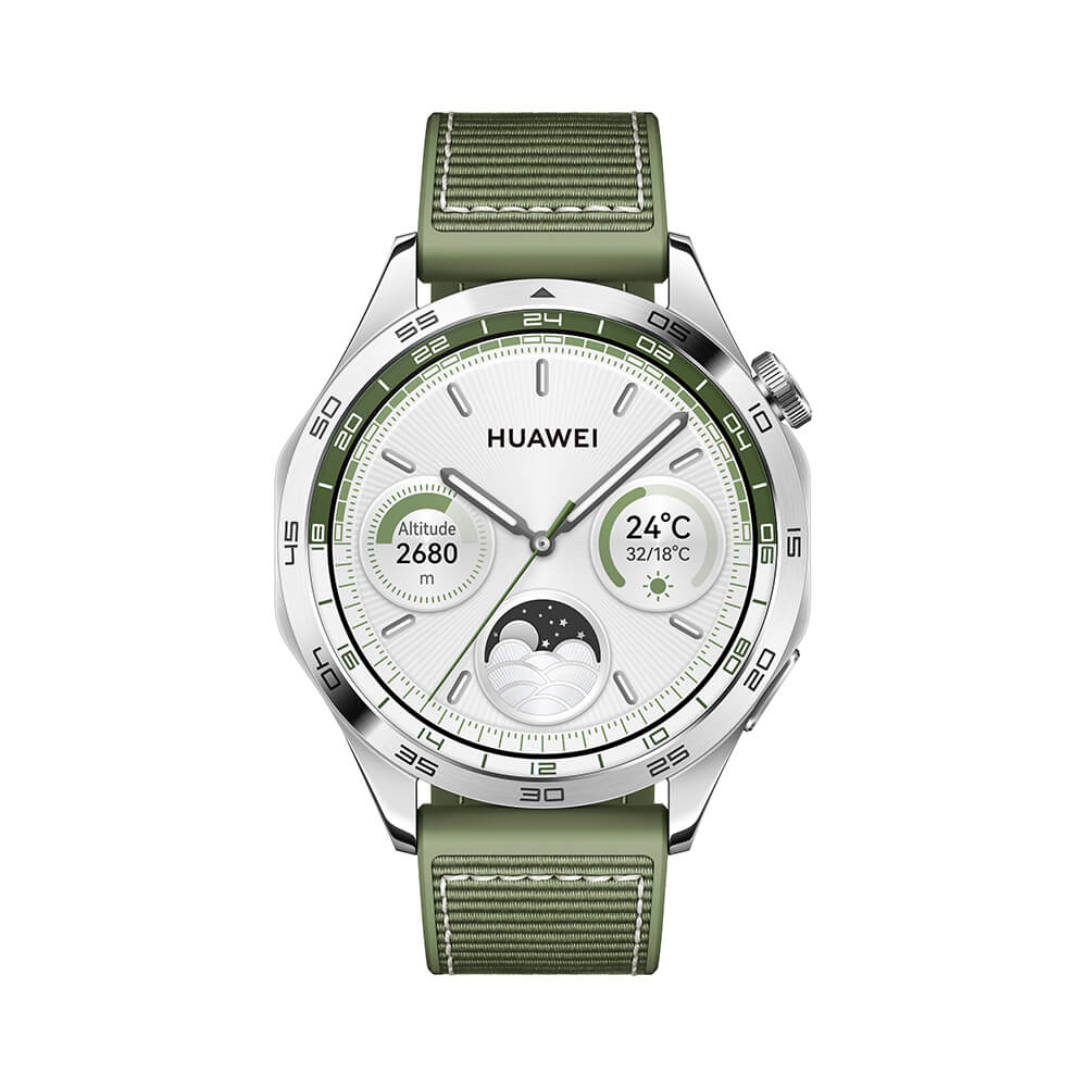 HUAWEI Watch GT4 46mm Green Woven